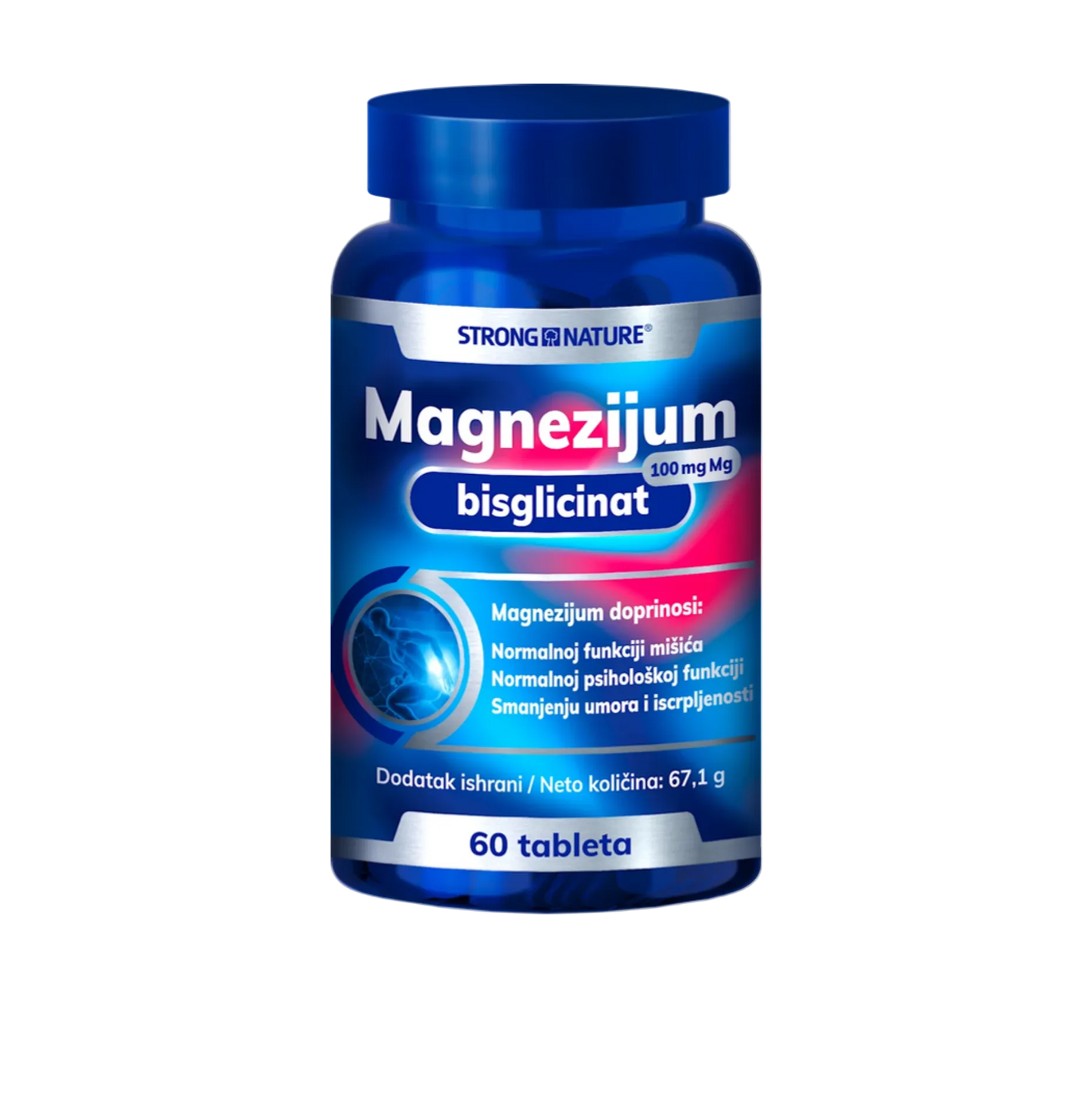 Strong Nature Magnezijum Bisglicinat