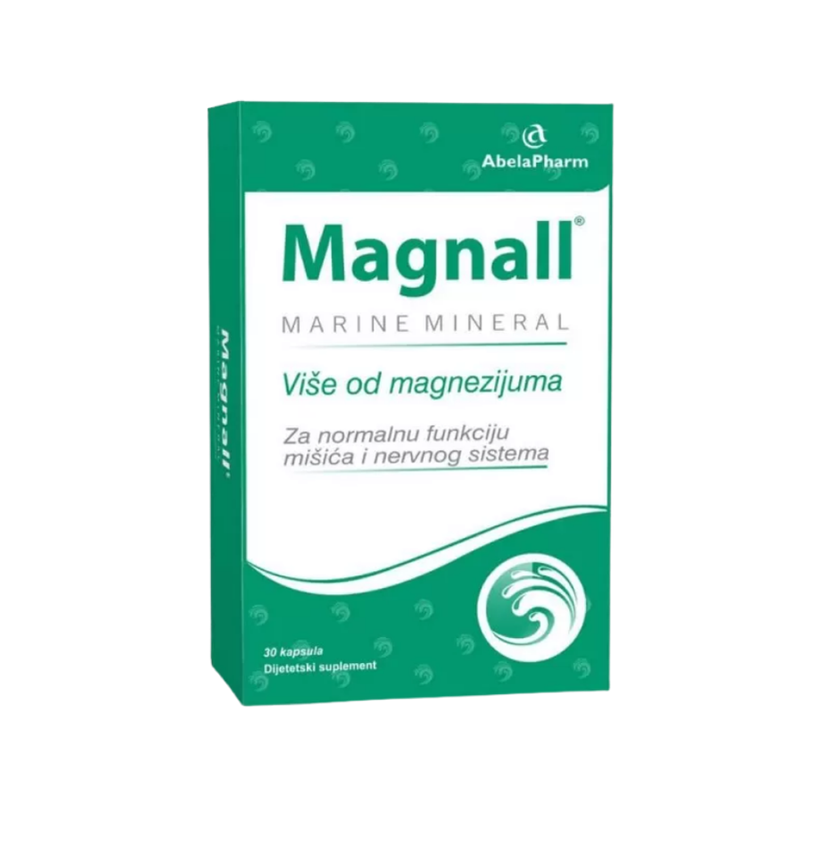 Magnall Magnezijum Marine 375 mg + B6 — 30 kapsula