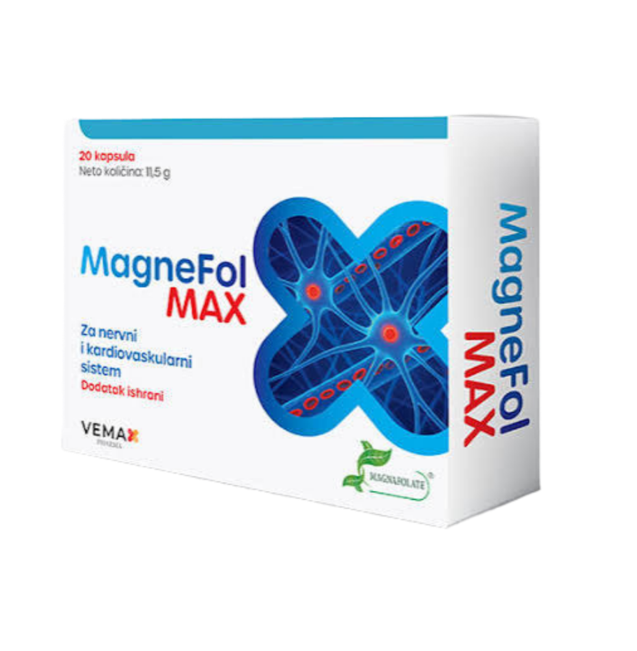 Vemax Pharma Magnefol Max — 20 kapsula