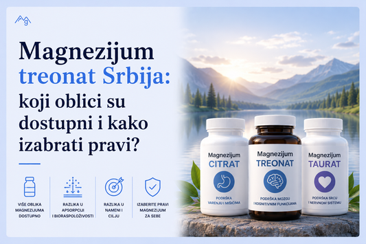 Magnezijum treonat Srbija: koji oblici su dostupni i kako izabrati pravi?