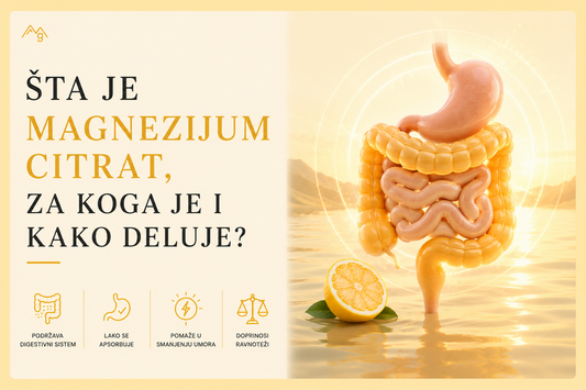Šta je Magnezijum citrat, za koga je i kako deluje?