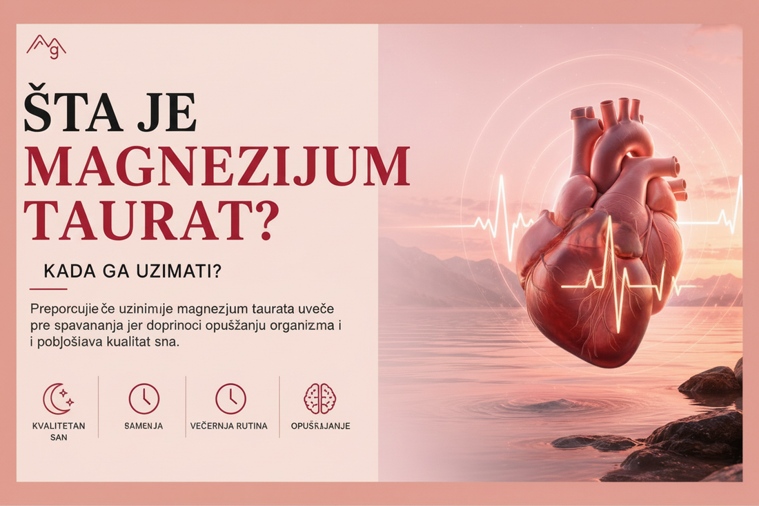 Šta je Magnezijum Taurat, za koga je i kako deluje?