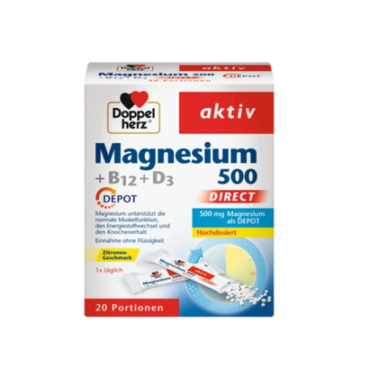 Doppelherz Aktiv Magnezijum 500 Direkt 20 kesica