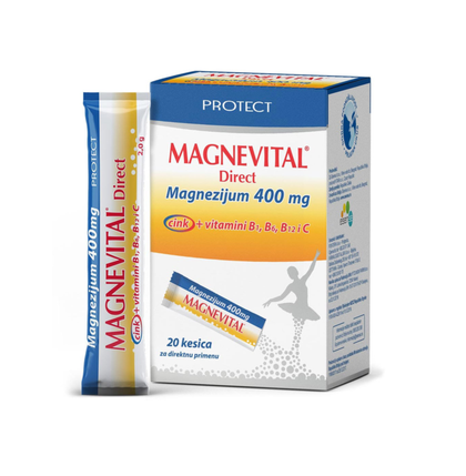 Magnevital Direct Magnezijum 20 kesica
