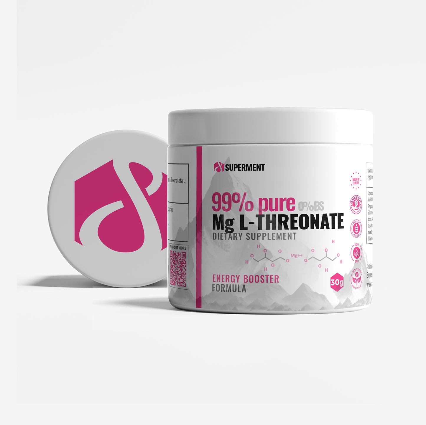 Superment Magnezijum L-Treonat prah — 30 g