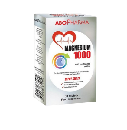 Abopharma Mg 1000 Magnezijum — 30 tableta