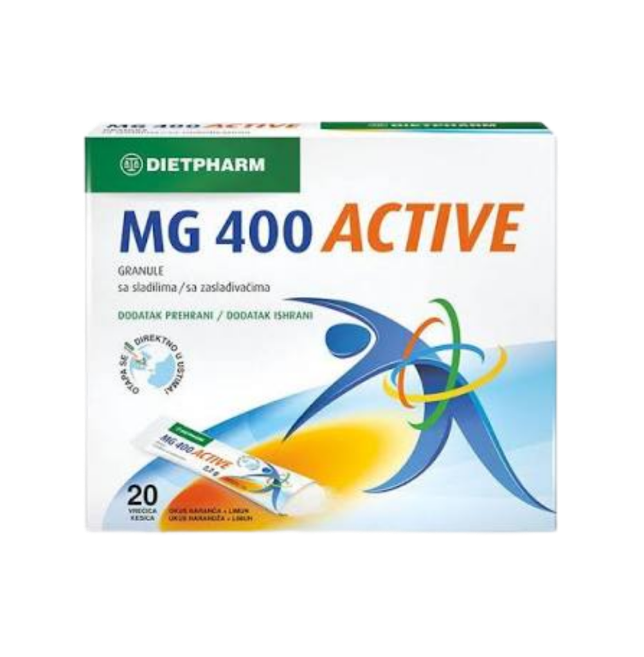 Dietpharm Magnezijum 400 Active — 20 kesica