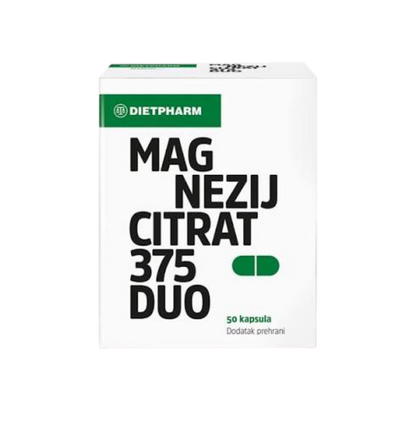Dietpharm Magnezijum Citrat 375 Duo — 50 kapsula
