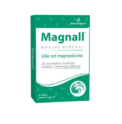 Magnall Magnezijum Marine 375 mg + B6 — 30 kapsula