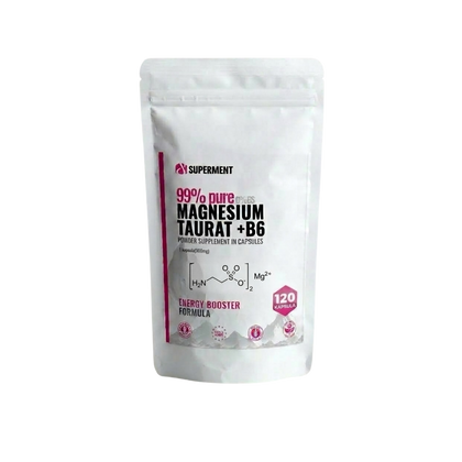 Superment Magnezijum Taurat + B6 (P5P) — 120 kapsula