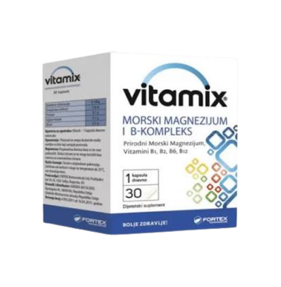 Vitamix supplement packaging on a white background